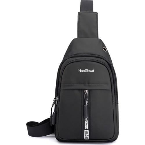 2021 Waterproof Men Chest Bag Male Leisure Messenger Shoulder Bag For Teenagers Travel Crossbody Bolsas