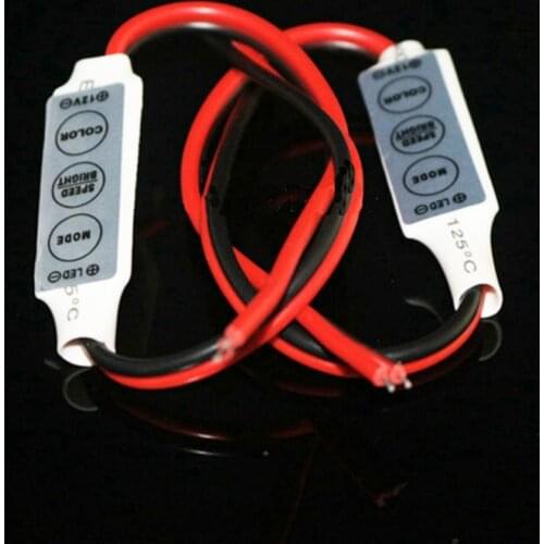 5Pcs Low-profile Inline Controller Dimmer Switch for 5050 3528 LED Strip Light