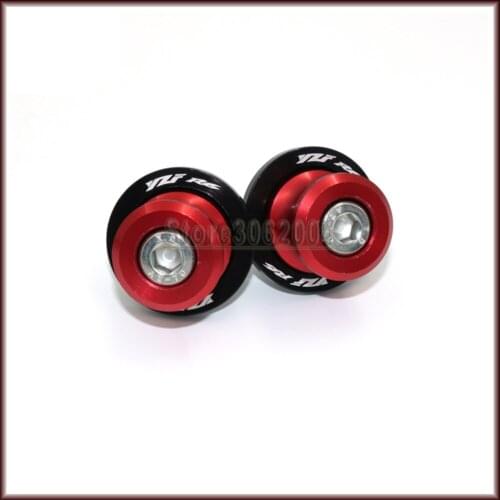 For YAMAHA YZFR6 YZF-R6 YZF R6 1999-2017 2016 2015 14 Motorcycle Accessories Swingarm Spools Slider Stand Screws 0.236in/M6 CNC