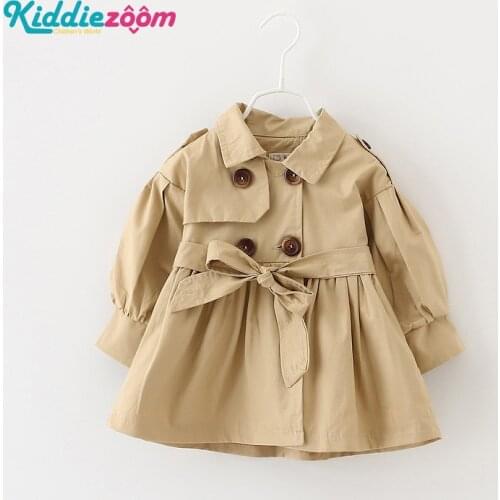 Тренчи для девочек Kiddiezoom China At AliExpress