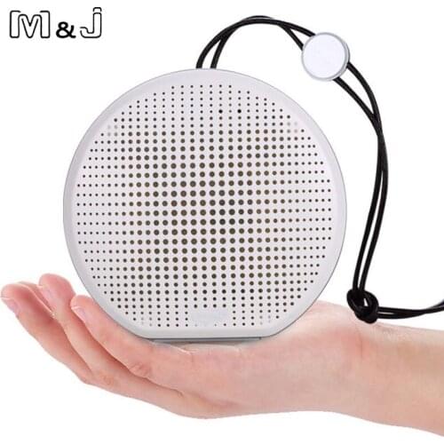 M&J Y100 Portable Mini Wireless Bluetooth Speaker Built-in Microphone Stereo Speaker Support TF Card Aux For Phone PC