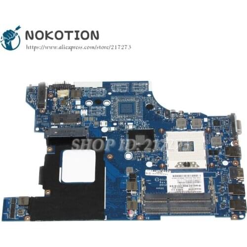 NOKOTION For Lenovo E530 Laptop Motherboard 04W4014 QILE2 LA-8133P MAIN BOARD HM77 UMA DDR3