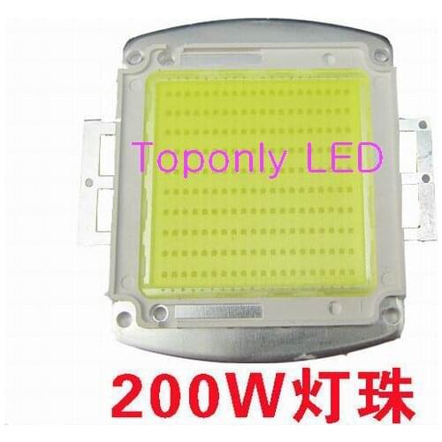 200w USA Bridgelux multi-chips high power led projector super bright led backlight module lamp white color 24000lm 5pcs/lot