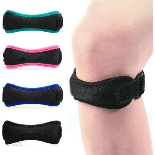Newly Soft Brace Knee Protector Belt Adjustable Patella Strap Sport Guard Support Belt
