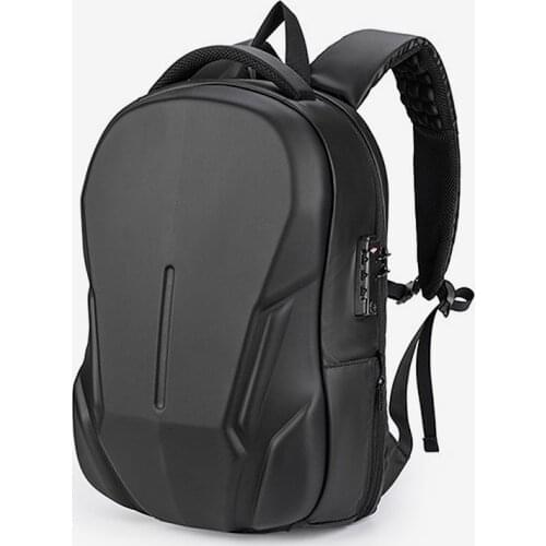 Hard Shell Anti-theft Men Backpack Fashion Waterproof Schoolbag for Teenager 15.6 inch Laptop Backpacks USB Charging Travel Bag