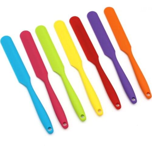 Silicone Butter Knife Cheese Dessert Jam Spreaders Dessert Tools Cream Knifes Spatula Utensil Cutlery for Toast Breakfast Tool