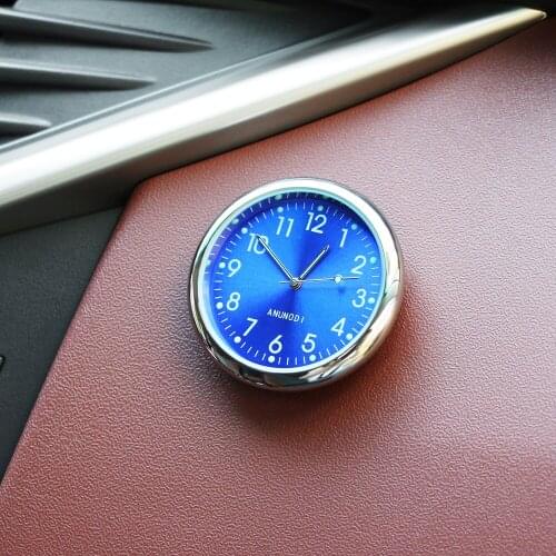 Luminous Mini Car Clock Car Accessories Gifts for Lada Granta Largus Kalina 4*4 Priora 2110 for BMW E46 E60 E90 E91 E92 E93 F30