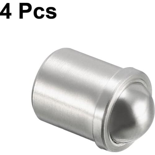 Uxcell Silver Tone 2mm 3mm 4mm 5mm 6mm 8mm 10mm 12mm Dia Stainless Steel Ball Catch Latch Stainless Steel Small Ball Catch 4pcs