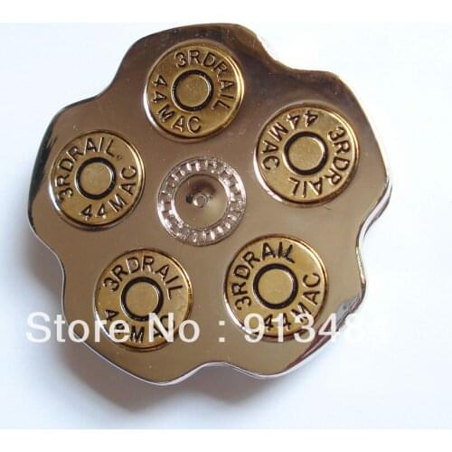 Spinner bullet belt buckle JF-B423 suitable for 4cm wideth belt free shipping