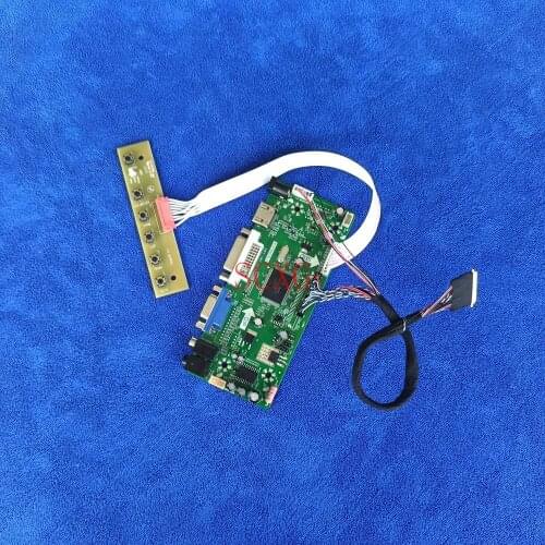 WLED Kit MNT68676 40 Pin LVDS LCD screen drive board Fit LP156WH3-TLA1/TLBC/TLC1/TLD1/TLS1/TLT1 DVI VGA HDMI-compatible 1366*768