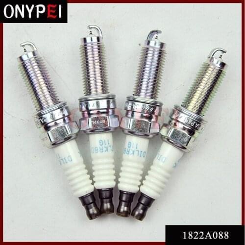 Y 20PCS 1822A088 DILKR6D11G 95264 Dual Iridium Spark Plug For 2011-2014 Mitsubishi RVR 2.0L L4 DILKR6D-11G