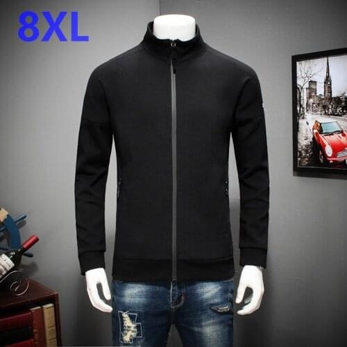 Plus size 10XL 8XL 6XL 5XL Spring New Mens Patchwork Jackets Casual Mens Thin Jackets Solid Loose Male Coats Brand Clothing