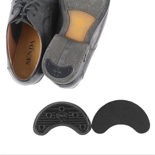 1Pair Horseshoe-shaped Stickers Heel Sticker Sole Slip Repair Shoe Material