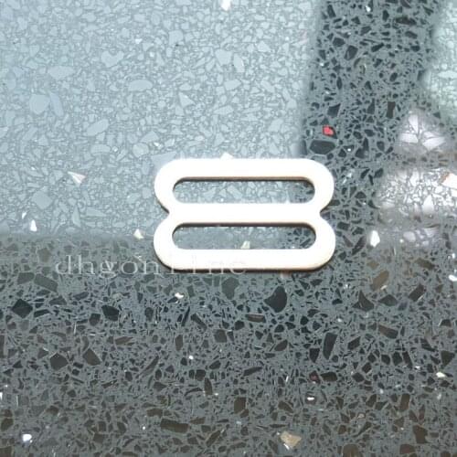 100 Pcs 1" 25mm Triglides Webbing Slides For Widemouth Buckles Strap Belt Adjuster Nylon Nickle