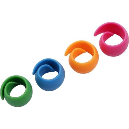 12Pcs Spool Sewing Bobbins Handcraft Tool Silicone Thread Organizer for Sewing Thread Spools Or Embroidery Spools