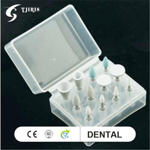 2 Boxes New 4 pcs Stones RA + 8 pcs Silicon RA Dental Composite Finishing and Polishing Burs Grinding Drills