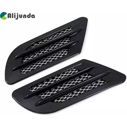 2PCS of new simulation fake air outlet shark gills car styling mold decoration tuyere for Hyundai ix35 iX45 iX25 i20 i30 Sonata