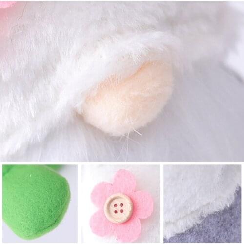 2021 Easter Elf Bunny Pendant Dwarf Faceless Doll For Home School Decoration Kids Gift JS22