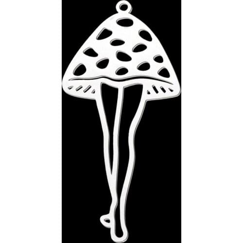 5pcs/lot 100% Stainless Steel Slender Jellyfish DIY Earring Pendant Charm Wholesale Never Fade Jewelry Necklace Making Charms