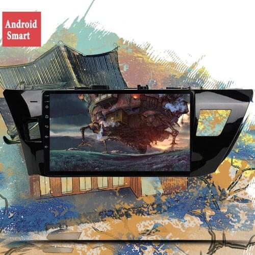 Android 10.0 car Radio GPS navigation multimedia player for TOYOTA Corolla 2012-2016 stereo audio 8 core 4G IPS DSP no 2 din dvd