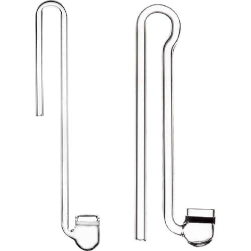 CO2 Diffuser Glass Atomizer U-Shape R-Shape for Aquarium Planted Tank High CO2 Dissolution Rate Simple Hang to Use