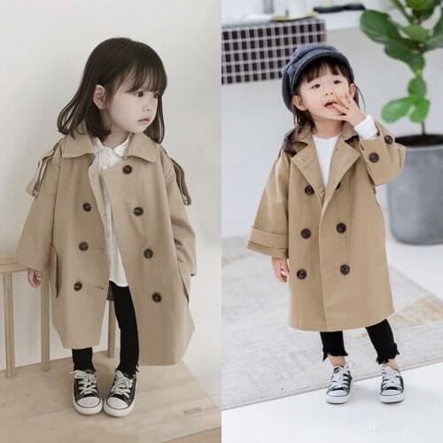 3-8T Girls Boy Jackets 2019 Spring Autumn Windbreaker Coat For Baby Girl Outerwear Kids Clothes Childrens Coats Jacket Clothing