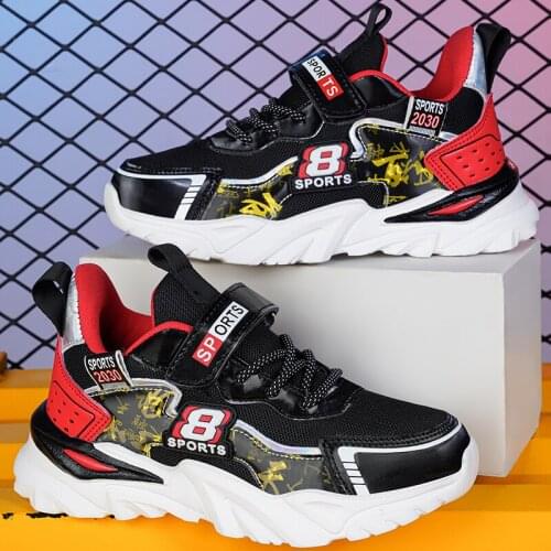 Kids Sneakers Shoes Running Shoes Boys Children Leather Casual Sneakers Child Walking Tennis Sneakers Tenis Sport Shoes 2021