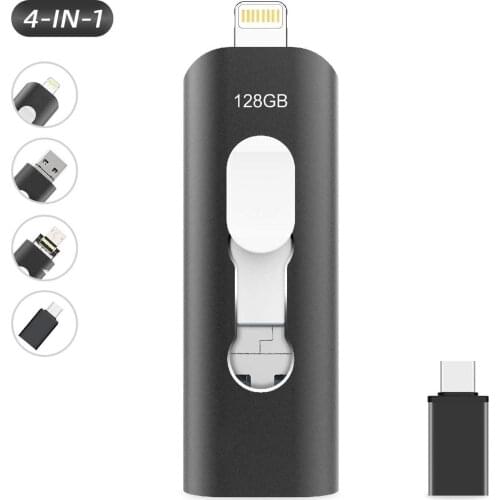 Pen drive for iPhone OTG USB flash drive Usb 3.0 iPAD Android Lightning SmartPhone usb stick 16GB 32GB 64GB 128GB Pendrive