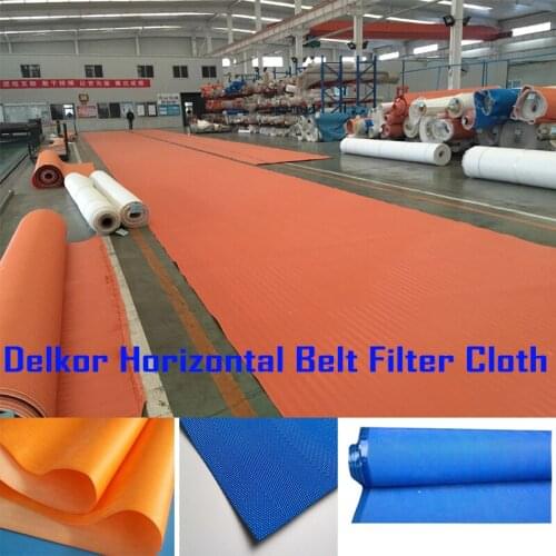 Delkor Horizontal Belt filter cloth 20 micron filter belt vacuum belt filter cloths Micron Mesh Fabric 100 micron,200 micron
