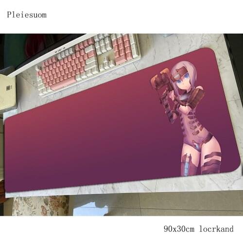 Dead space mouse pad 90x30cm gaming mousepad anime 3d office notbook desk mat Halloween Gift padmouse games pc gamer mats