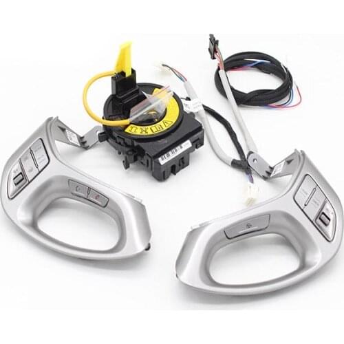 For 11-15 Hyundai ix35 TUCSON multi-function steering wheel button car cruise control buttons with bluetooth button with wire