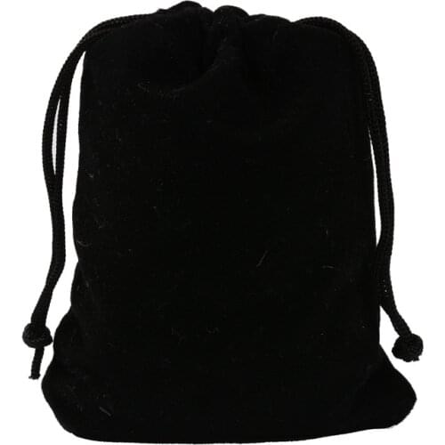 Fashion Black Velvet Jewelry Bags Gift Bags For Jewelry Earrings Bracelets Necklace Rings Exquisite Decoration