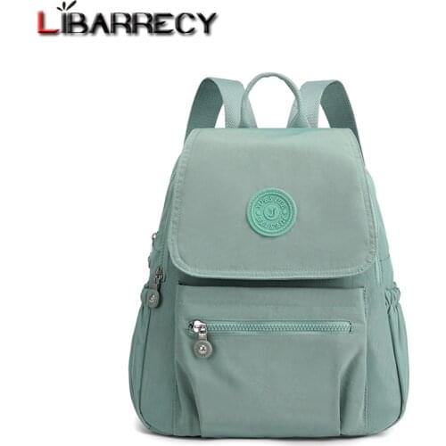 Fashion Nylon Backpack for Women 2021 New Shoulder Bag Multi-purpose Casual Ladies Small Backpack Travel Bag for Girls Backpack