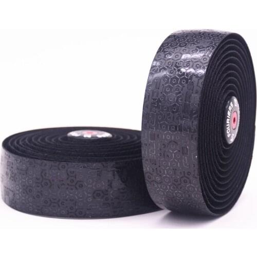 NEW Fouriers Dual Color Handlebar Tape PU Bicycle Handlebar Tape For Fixed Gear Road Bike Handlebar Tape