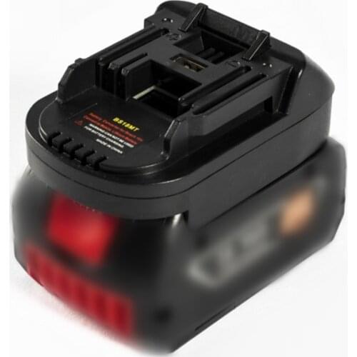 BS18MT Battery Adapter Converter Compatible For BOSCH 18V BL1860 Lithium Batteries To For Makita 18V BL1820/30 Tools