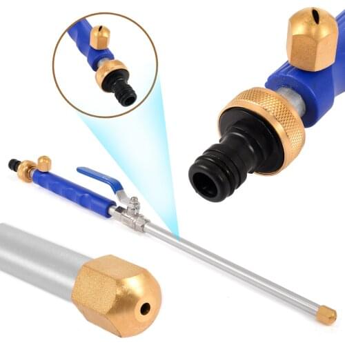High Pressure Washing Water Gun Hydro Jet Washer Water Spray Tool Nozzle Wand Connection Adapter for Car Auto Cleaning
