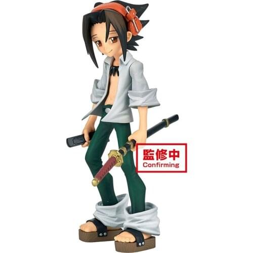 Pre-Sale Shaman King Yoh Asakura Cartoon Figure Model Collectible Model Toys Anime Toys Gift Desktop Ornaments