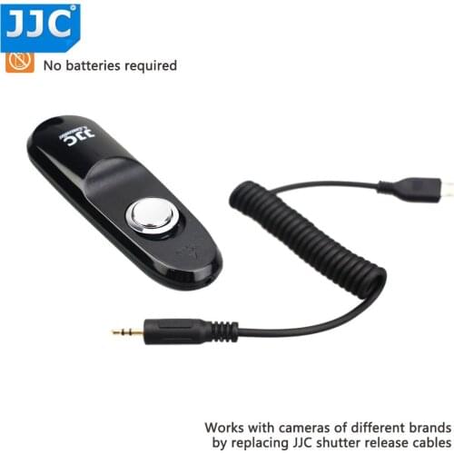 JJC Wired Camera Remote Switch Shutter Release Controller Cord for Olympus OM-D E-M1 Mark III OM-D E-M1 Mark II OM-D E-M5 II