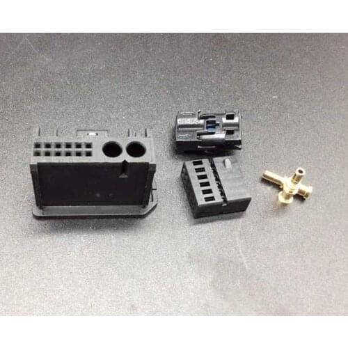 12pin for BMW full LCD instrument adapter plug shell ASD power amplifier fiber plug shell for TOPHIFI fiber connector cluster