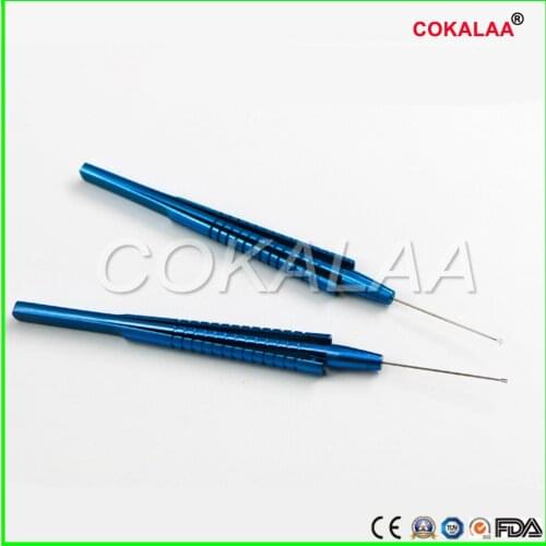 2 claw and 3 Claw can be select Surgical ophthalmic instruments Titanium Capsulorhexis Forcep Virtreo-Retinal Instruments