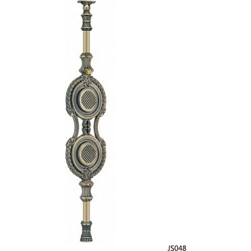 Freeshipping 950mm JS048 Column Customade Floor Mount Newel Handrail Armrest Post Pillar Pole for Staircase