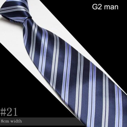 Stripe Neck Ties for Men Polyester Fashion Tie Business Party Wedding Adult Necktie