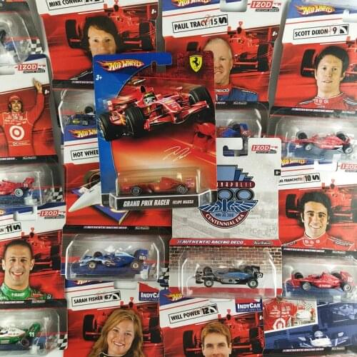 Hotwheels F1 Limited Edition IZOD Indy Racing Collection Edition Metal Diecast Model Race Car Kids Toys Gift