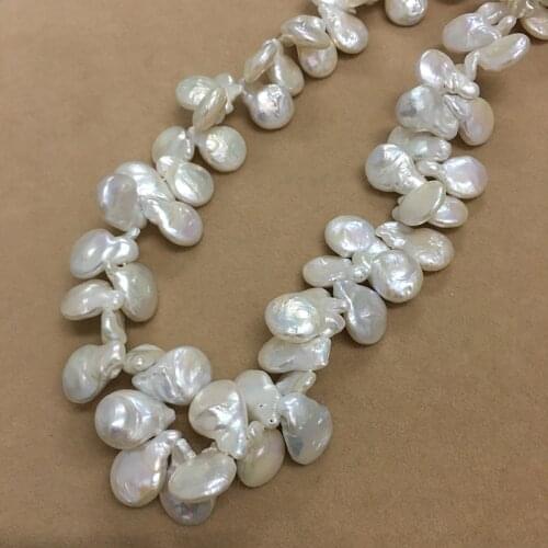 Keshi pearl beads, big round coin pearl beads,100% nature freshwater loose pearl with coin baroque shape-11-13 mm