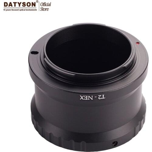Datyson Camera Adapter Ring T2 Metal Mount M42x0.75 for Canon Olympus M4/3 Sony NEX Micro Camera