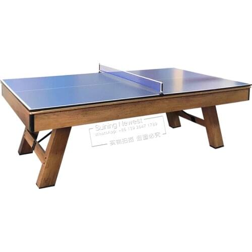 Multifunction 9ft Tennis Pool Table Indoor Sports Amusement Park Equipment America Style Snooker Billiard Table