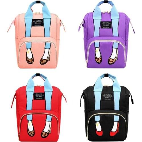 Fashion Diaper Bags Baby Care Mommy Travel Backpacks Large Capacity Maternity Nappy Top-handle Bags Women Backpack Shoulder Bags