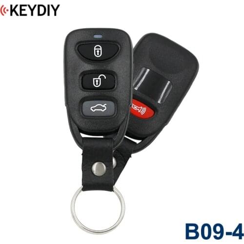 Original 3+1 Buttons Universal KEYDIY B09-3+1 Remote Control Key B-Series for KD900 KD900+,URG200 KD-X2 Key Programmer