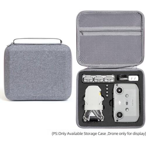 For DJI Mini 2 Portable Storage Bag Travel Outdoor EVA Waterproof Carrying Case Zipper Handbag for Mavic Mini 2 Drone Accessory