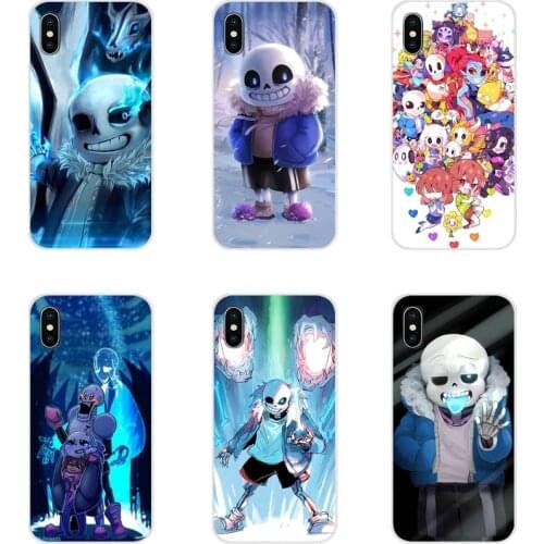 For Xiaomi Mi4 Mi5 Mi5S Mi6 Mi A1 A2 5X 6X 8 9 Lite SE Pro Mi Max Mix 2 3 2S Transparent TPU Covers undertale papyrus sans doggo